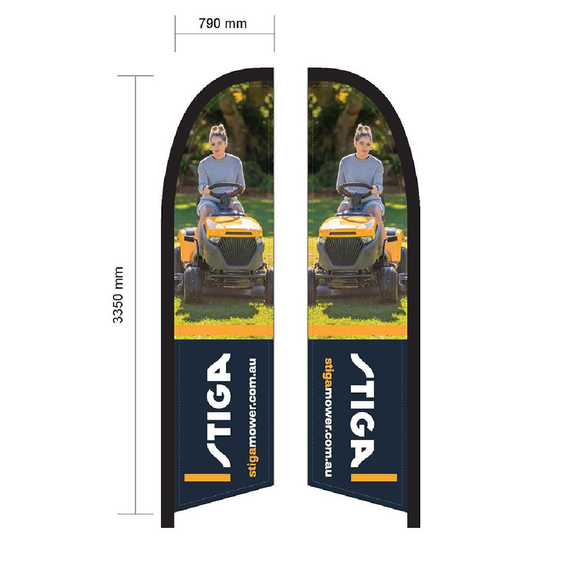 Stiga Flag Sail Female Stiga Flag Sail Female