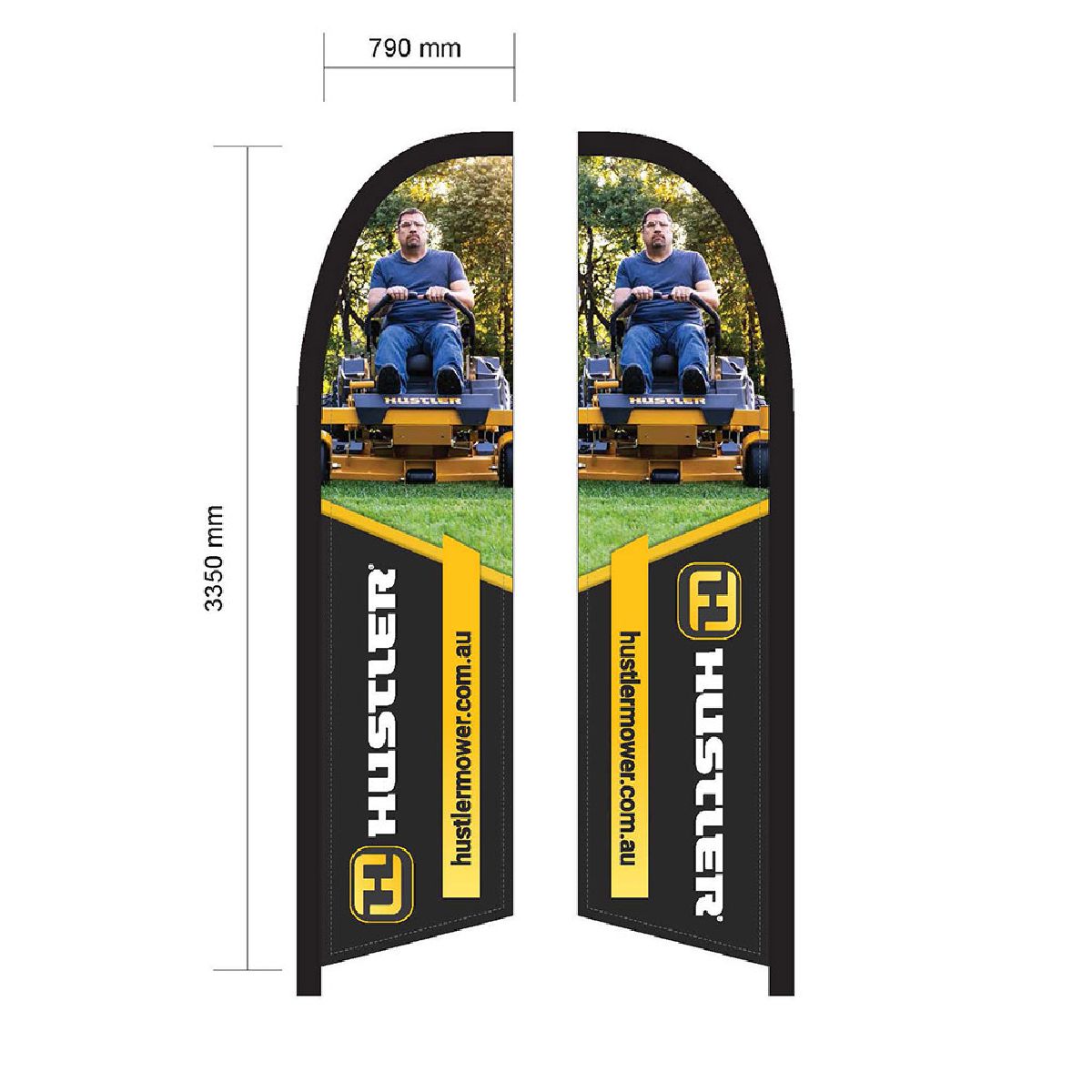 Hustler Flag Sail Male Hustler Flag Sail Male