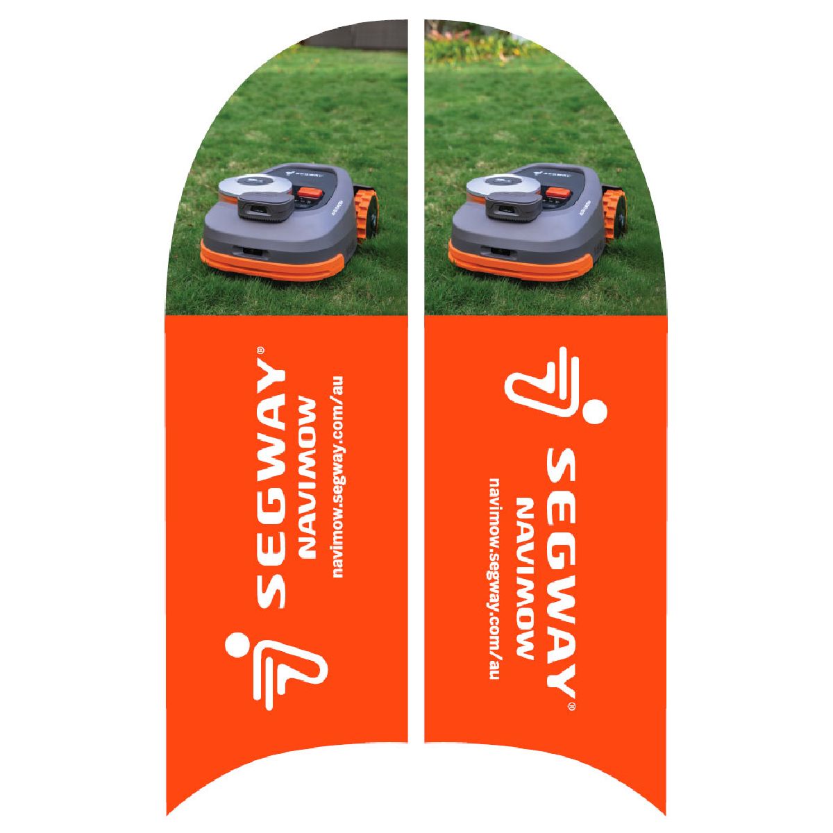 Segway Flag Sail Mower Segway Flag Sail Mower