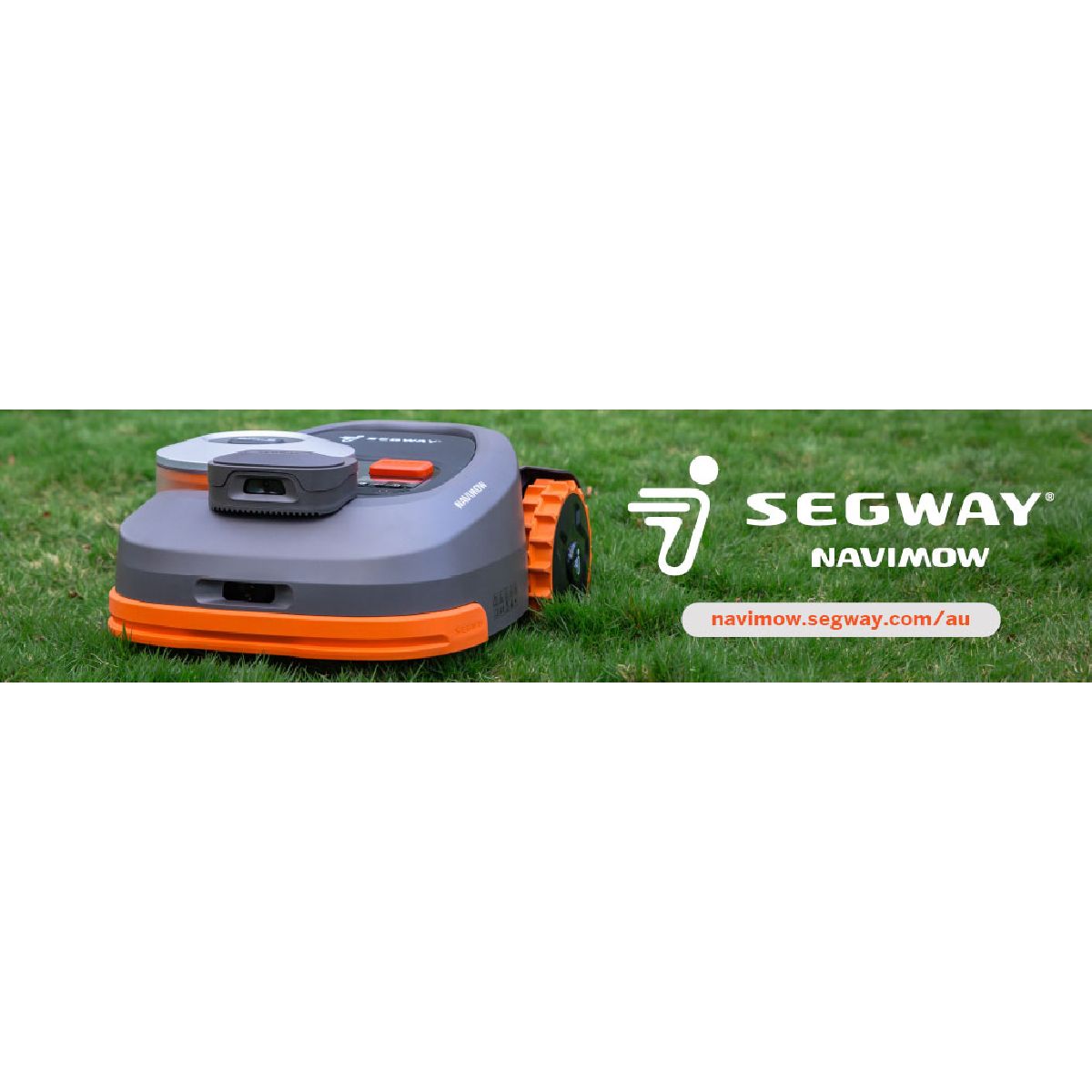 Segway Corflute Mower Front Grass Segway Corflute Mower Front Grass