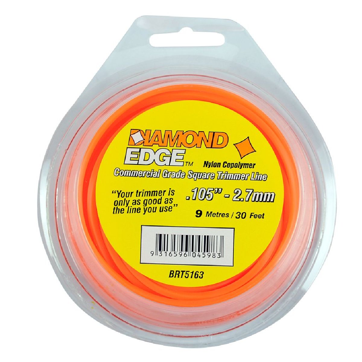 Diamond Edge Trimmer Line .105 Diamond Edge Trimmer Line .105