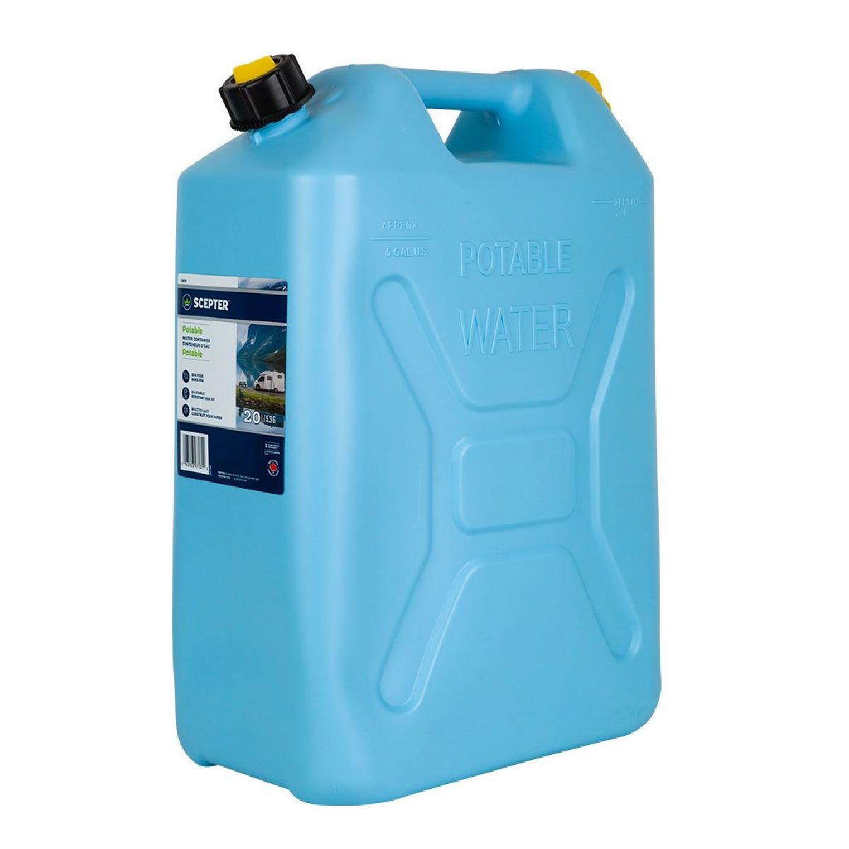 Scepter Water Can Jerry Blue 20l Scepter Water Can Jerry Blue 20l