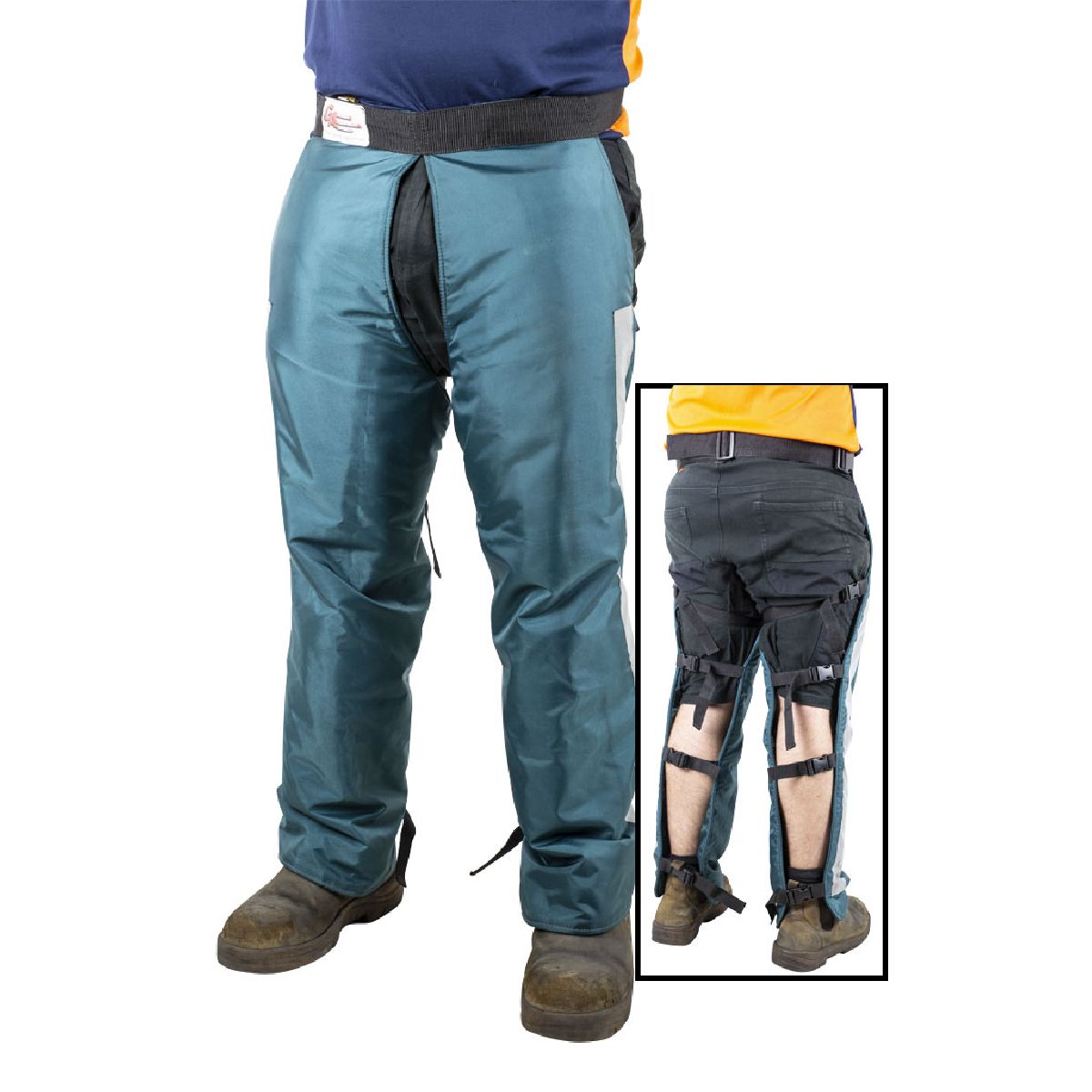 Ga Green Chainsaw Chaps Med 1000mm Ga Green Chainsaw Chaps Med 1000mm