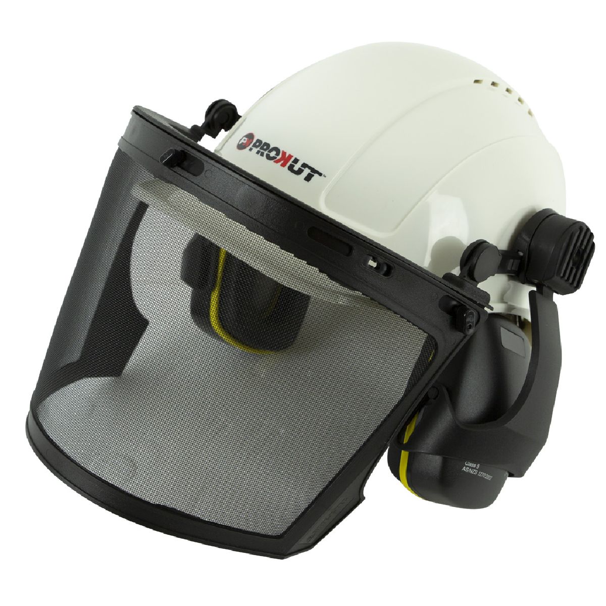 Prokut Safety Helmet Kit Premium Quality (white Only) Prokut Safety Helmet Kit Premium Quality (white Only)