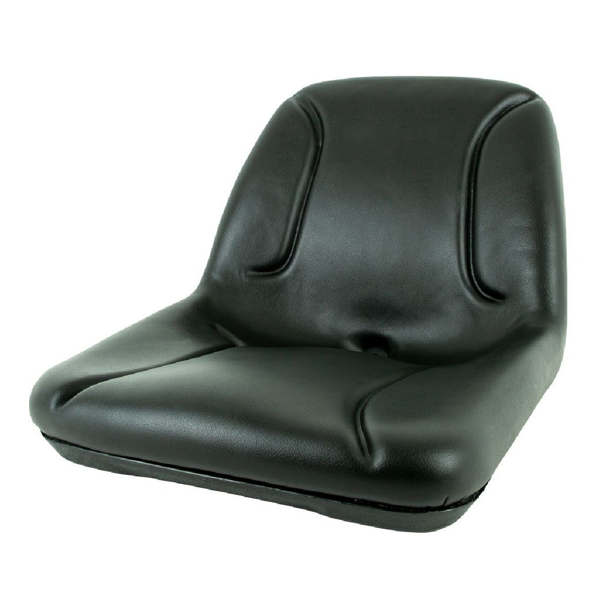 Ride-on Seat Black 385h X 527d X 456w Low Back Suits Various Ride-on Seat Black 385h X 527d X 456w Low Back Suits Various
