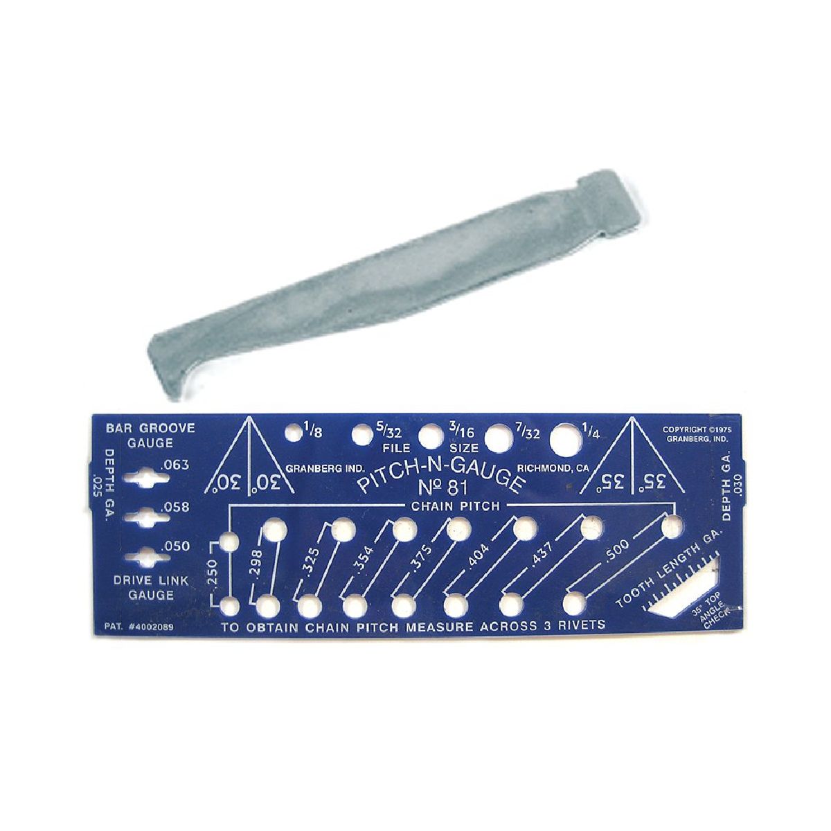 Prokut Quick Check Gauge & Bar Groove Cleaner Set Prokut Quick Check Gauge & Bar Groove Cleaner Set