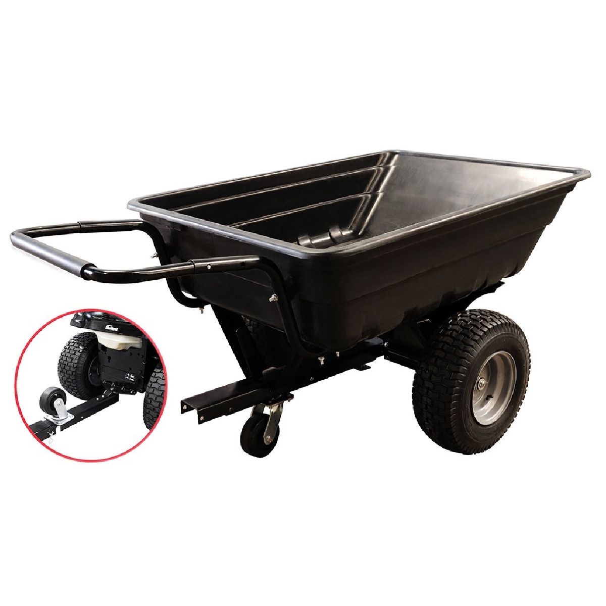 Trailer / Poly Garden Cart Wide Wheel Trailer / Poly Garden Cart Wide Wheel