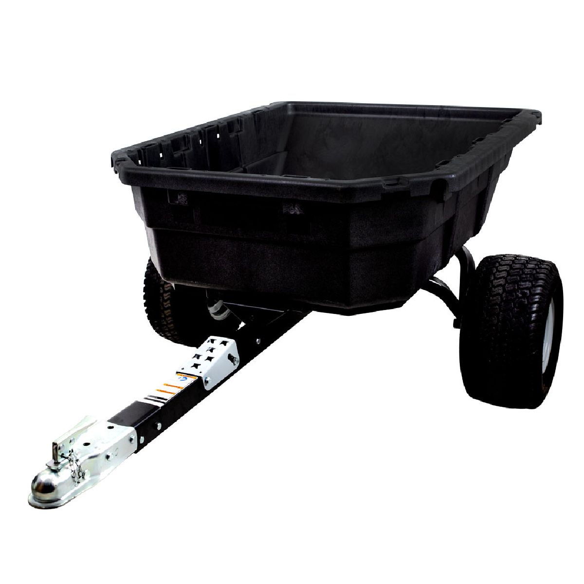 Trailer Poly Swivel Atv Dump Cart 12.5 Cu/ft Level Capacity / 15 Cu/ft Heaped Capacity Trailer Poly Swivel Atv Dump Cart 12.5 Cu/ft Level Capacity / 15 Cu/ft Heaped Capacity