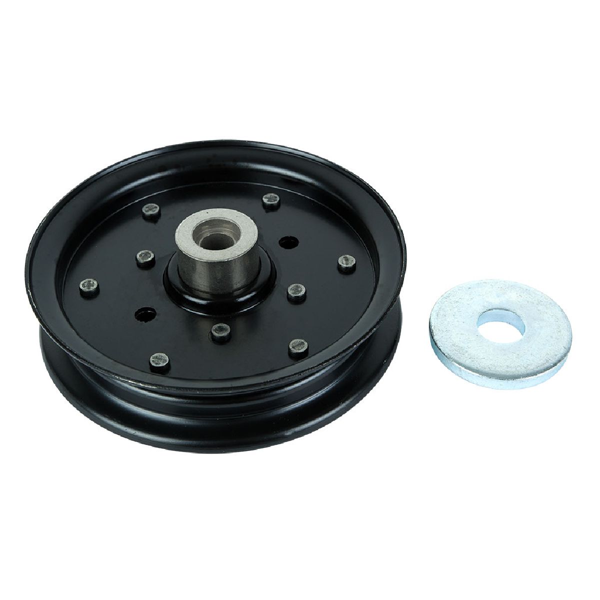 Hustler Flat Steel Idler Pulley Suit Selected Dash / Raptor / Fastrak Hustler Flat Steel Idler Pulley Suit Selected Dash / Raptor / Fastrak