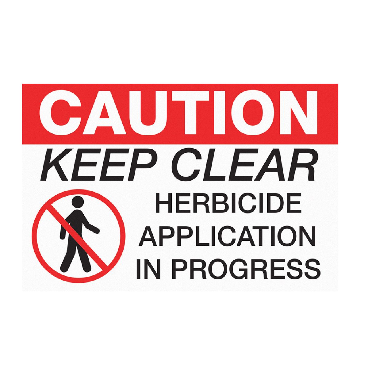 Herbicide Application Corflute Insert Herbicide Application Corflute Insert