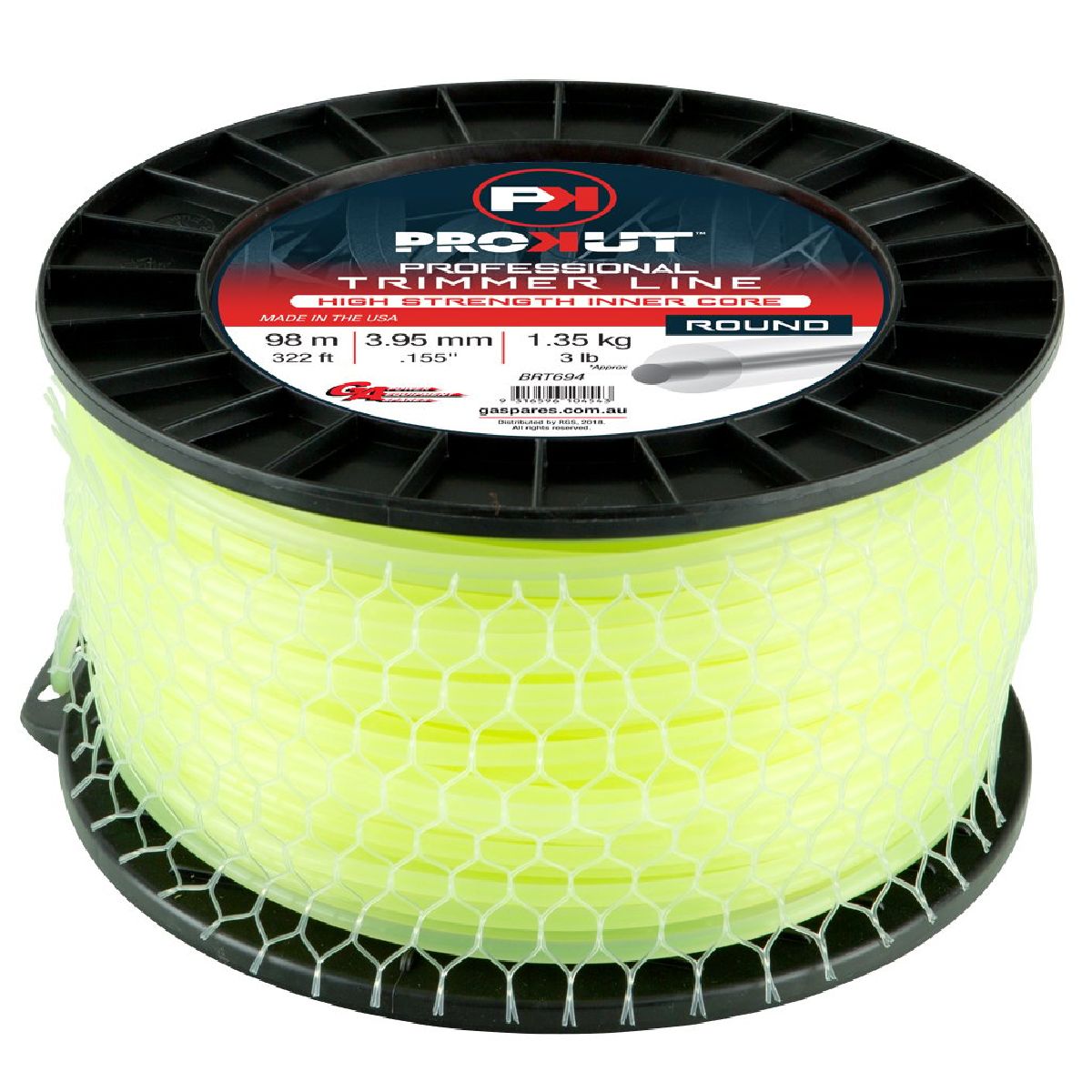 Prokut Trimmer Line Round Yellow 0.155 Prokut Trimmer Line Round Yellow 0.155