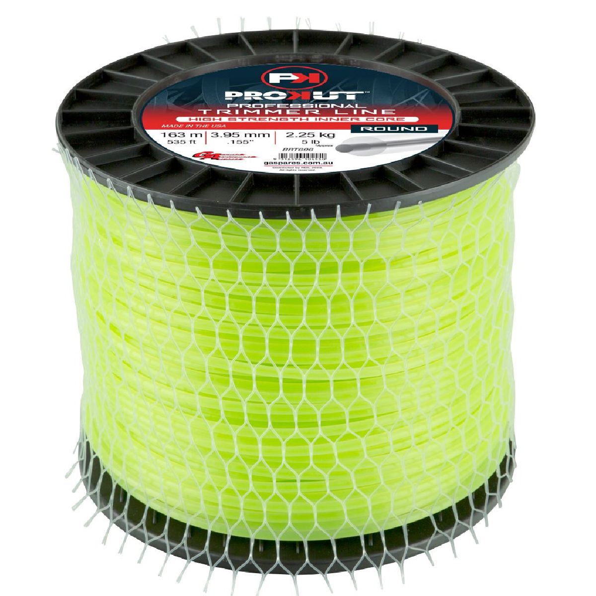 Prokut Trimmer Line Round Yellow .155 3.95mm 5lb 163m Spool Prokut Trimmer Line Round Yellow .155 3.95mm 5lb 163m Spool
