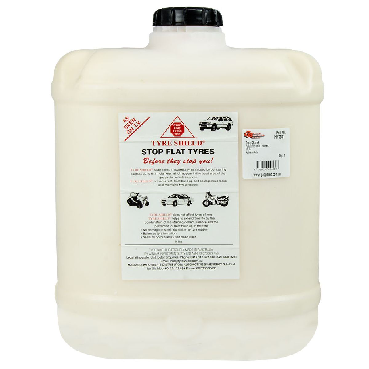 Tyre Shield Drum 20l Tyre Shield Drum 20l