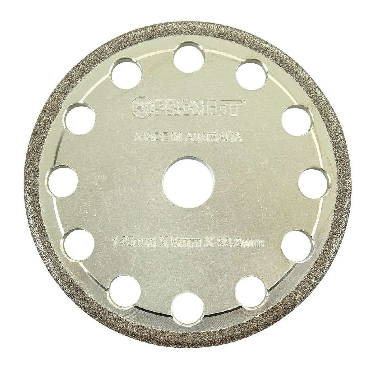 Prokut Cbn Grinding Wheel 145mm X 8mm X 22.2mm Suits 3/4 Prokut Cbn Grinding Wheel 145mm X 8mm X 22.2mm Suits 3/4