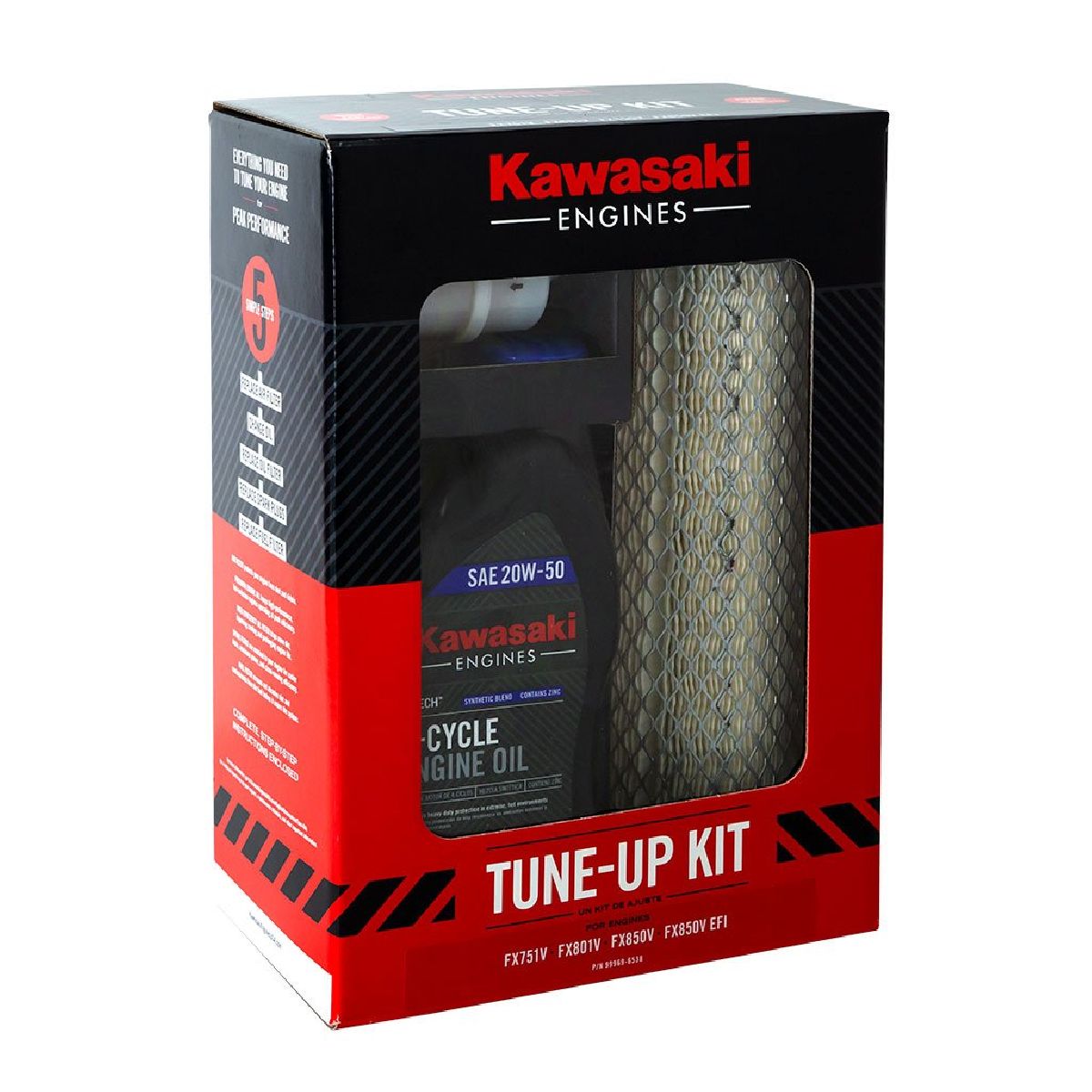 Kawasaki Service Kit 20w50 Fx751v Fx801v Fx850v Kawasaki Service Kit 20w50 Fx751v Fx801v Fx850v