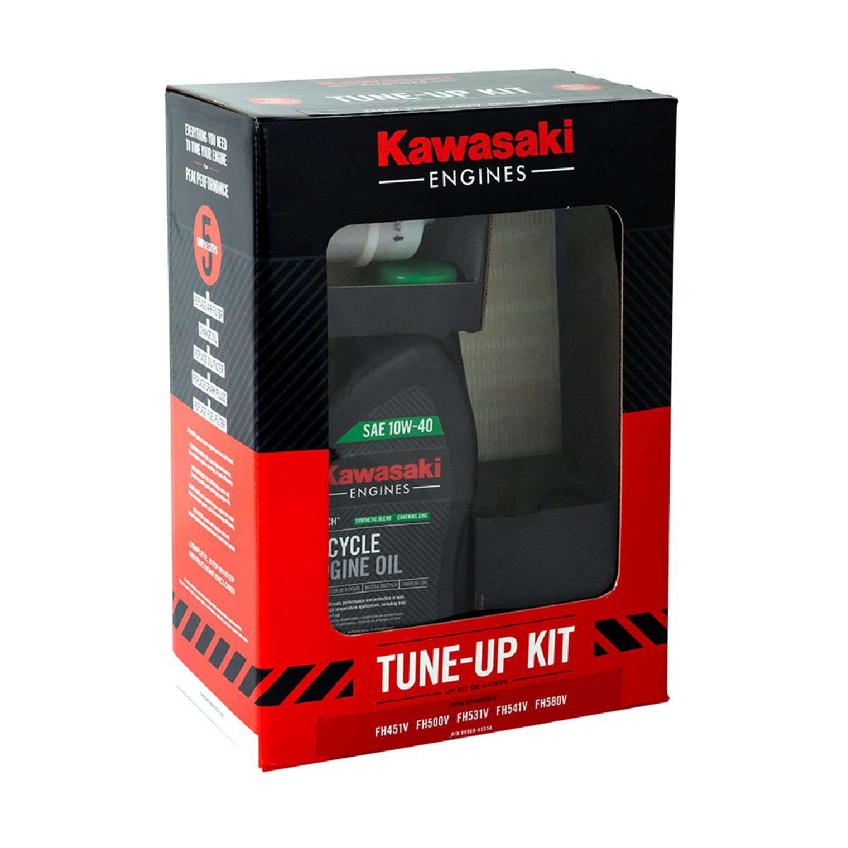 Kawasaki Service Kit 10w40 Fh451v Fh500v Fh531v Fh541v Fh580v Std Air Filter Kawasaki Service Kit 10w40 Fh451v Fh500v Fh531v Fh541v Fh580v Std Air Filter