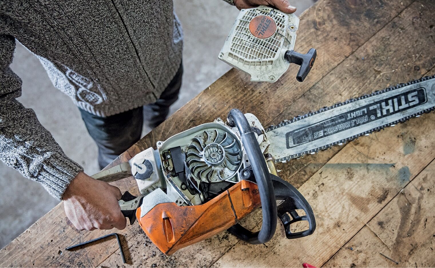 Stihl how to clean my chainsaw - Bendigo Outdoor Power Equipment