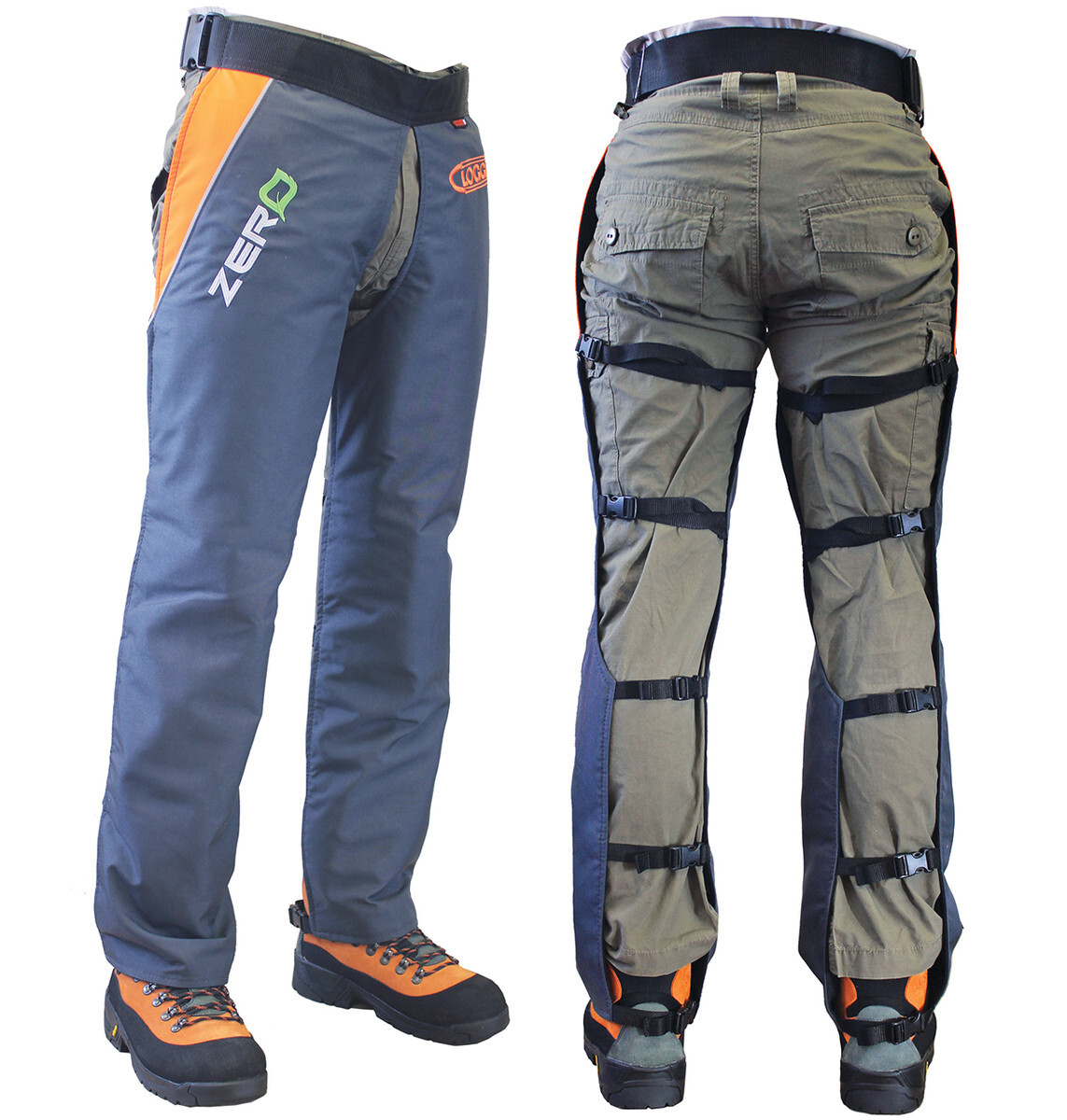 Clogger Zero Chainsaw Chaps - Clipped Size L