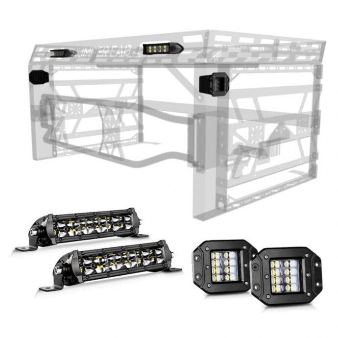 Light Kit For Can-Am Defender Ultimate Bed Rack - Thumper Fab