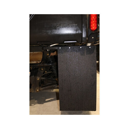Rear Mudflap Kit Brackets +amp Flaps For Defender