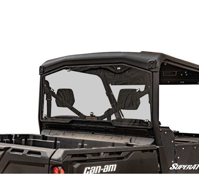 Rear Windshield For Can-Am Defender +amp Max  - Light Tint