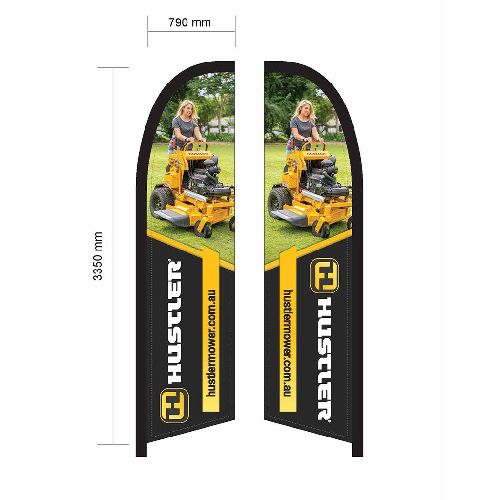 Hustler Flag Sail Female