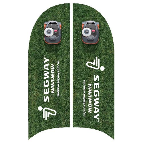 Segway Flag Sail Aerial View