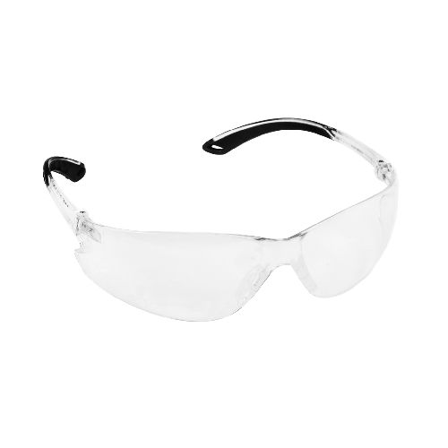 Clear Lens Safety Glasses Frameless Wrap Around Design