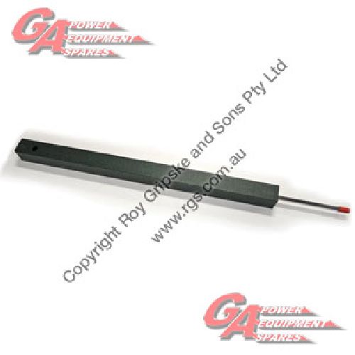 Stake - Rope 24 Cntr Hole Grn