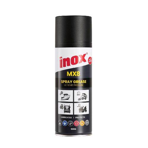 Inox Mx8 Ptfe Grease Aerosol 300g
